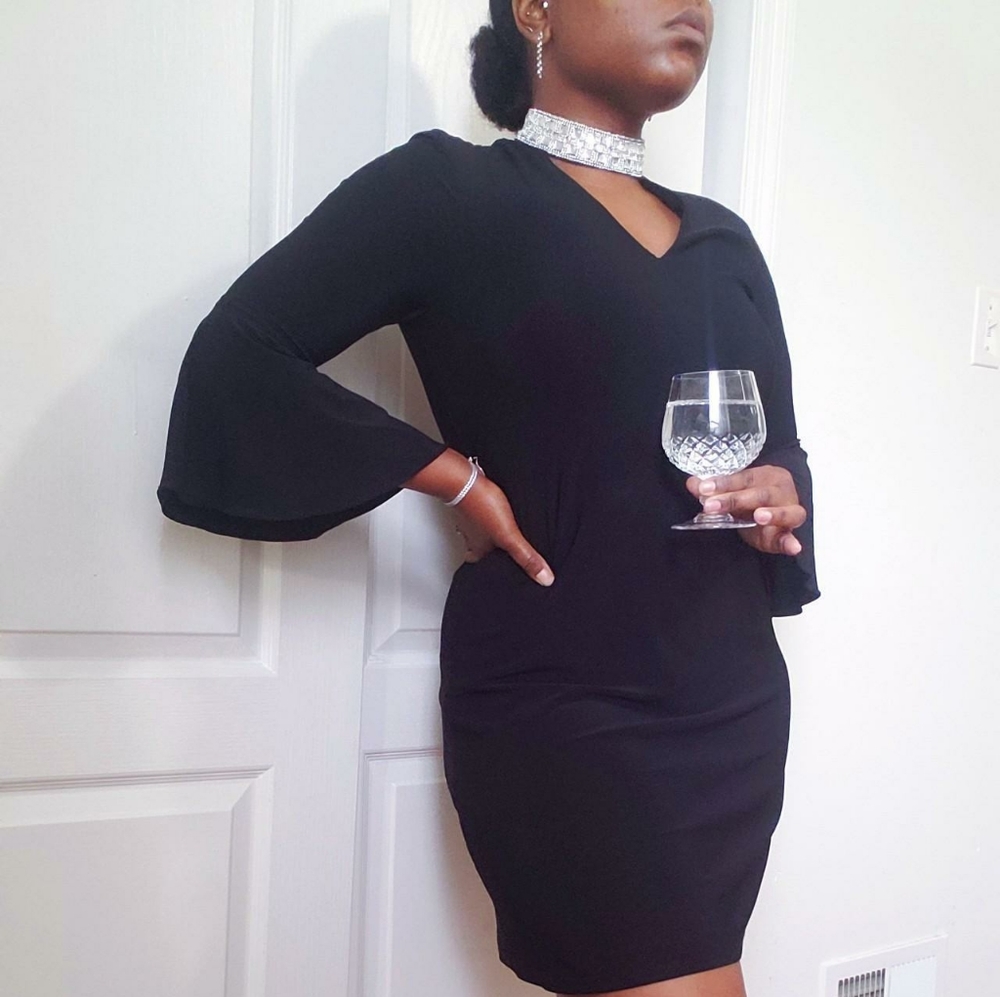 MSK Rhinestone Dress
